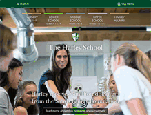 Tablet Screenshot of harleyschool.org